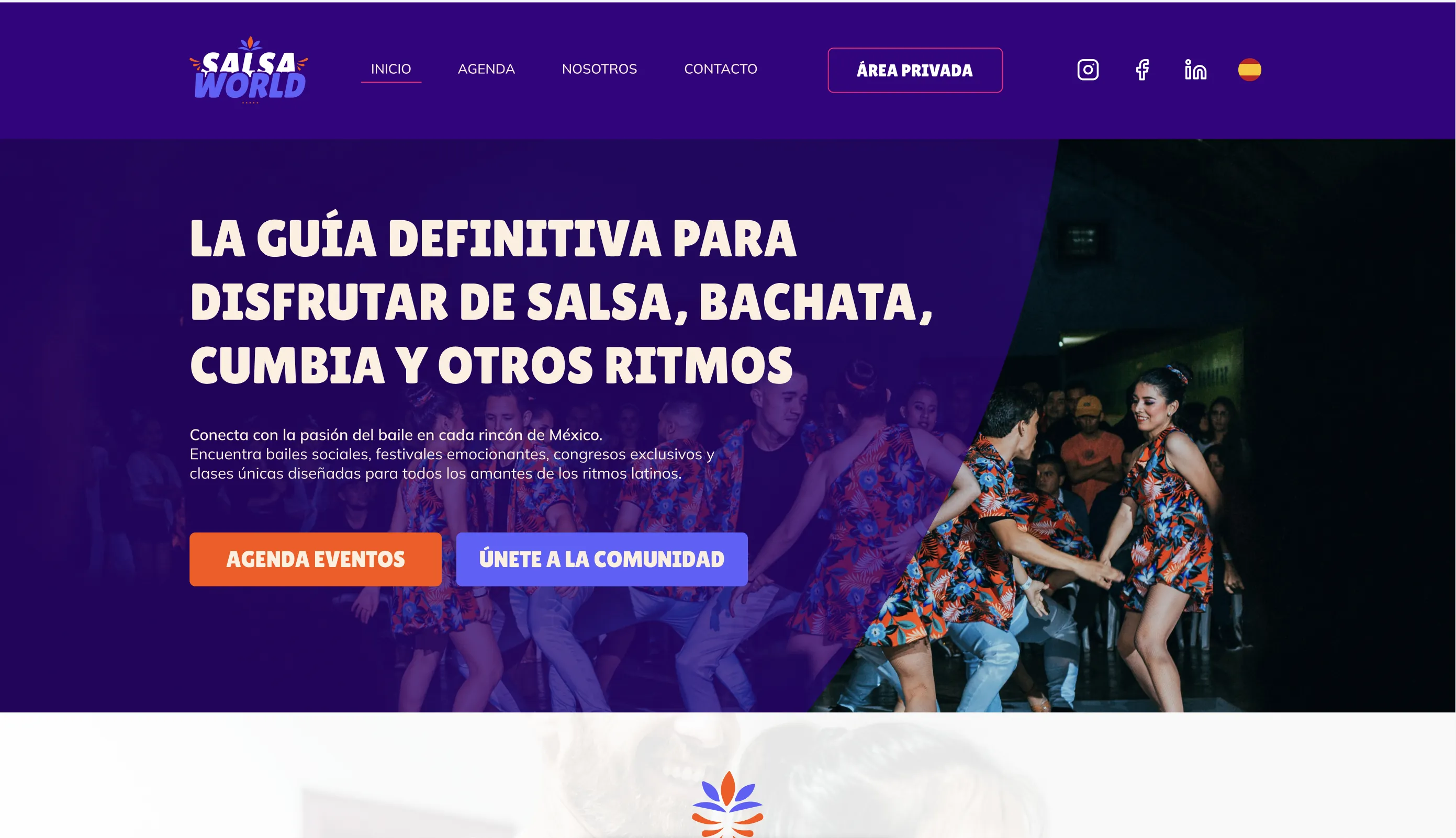 Salsa World — Events Platform 1